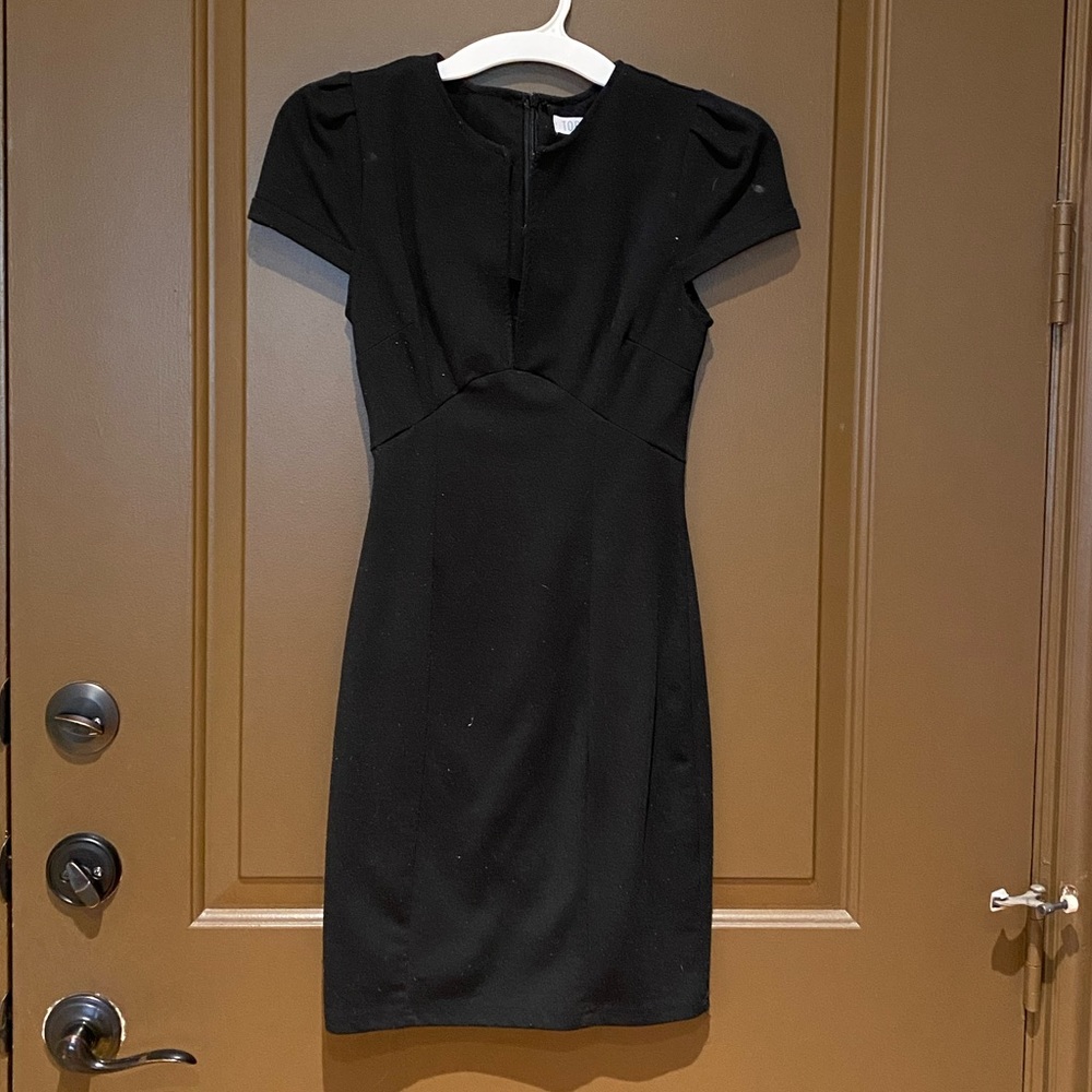 Black cocktail dress